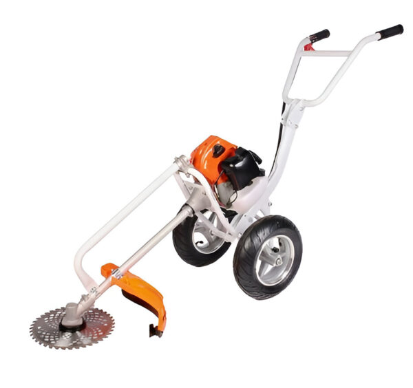 Neptune BC-520W, 51.77 cc 2 Stroke Hand Push Brush Cutter On Wheels - Image 4