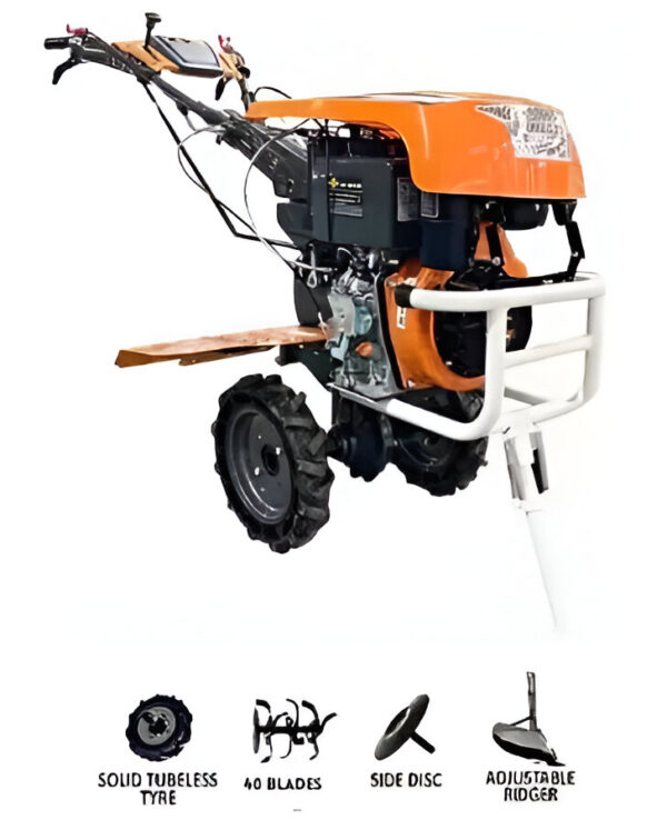 10HP Diesel Operated Power Weeder with Kama Engine from Mitsuyama Brand