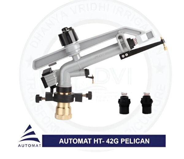 Automat HT-42G Full and Half circle rotation 1.5 inch Female Pelican Rain Gun