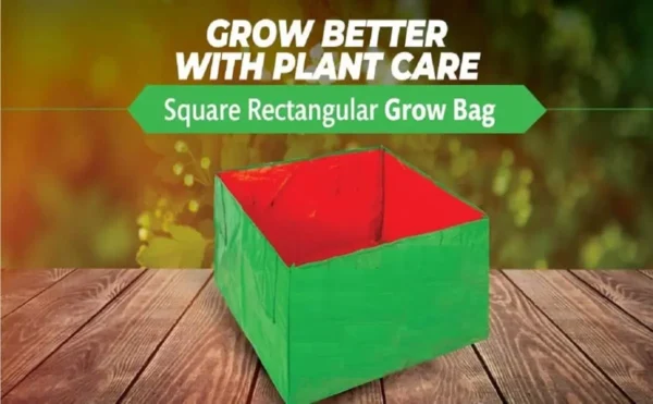 HDPE RECTANGULAR GROW BAG 2x1x0.5 FEET - Image 2